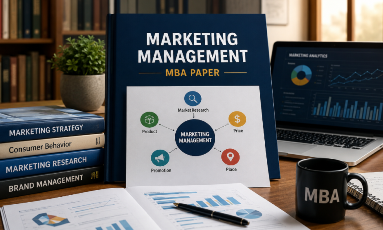 Marketing Management MBA Paper with Solution
